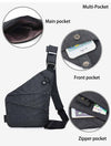 Multi Pocket Messenger Bag