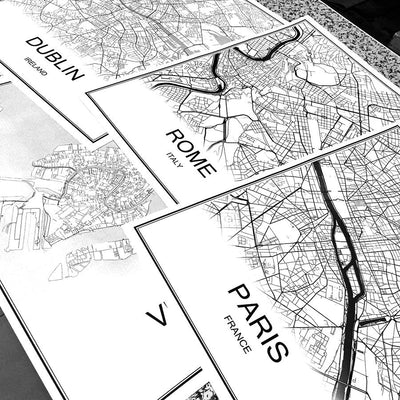 Minimalist LONDON Map