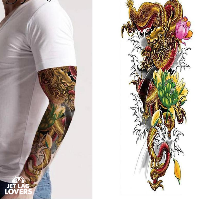 Sleeve - Lotus Dragon