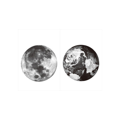 Moon & Earth