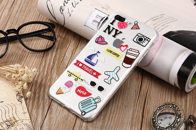 Iphone Case Travel Patches