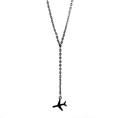 Airplane Pendant Necklace