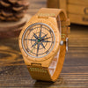 ROSA DEI VENTI WOODEN WATCH