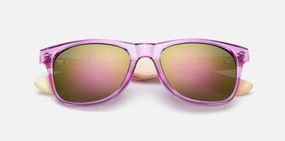 Retro Wooden Sunglasses - Be Different